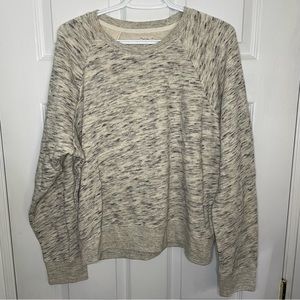 J Crew BNWT cream sweater size Large